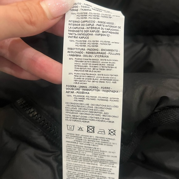 Emporio Armani EA7 Bomber Hooded Zip Up Jacket - Picture 11 of 11